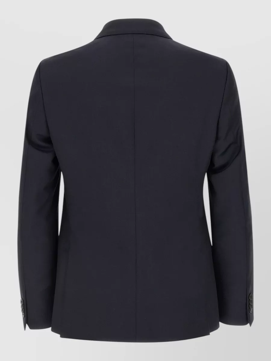 Zegna Single-Breasted Wool Mohair Suit