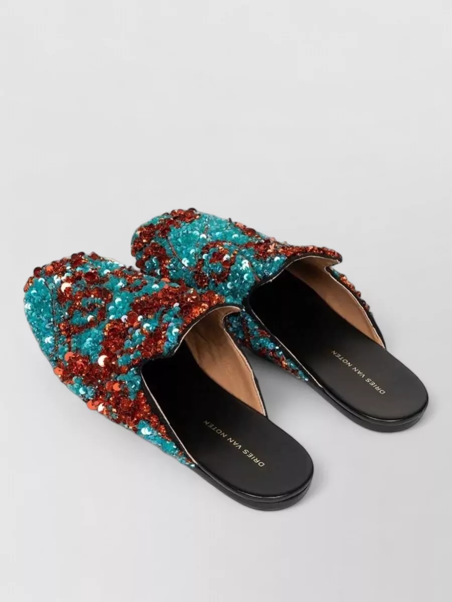 Dries Van Noten sequined loafers