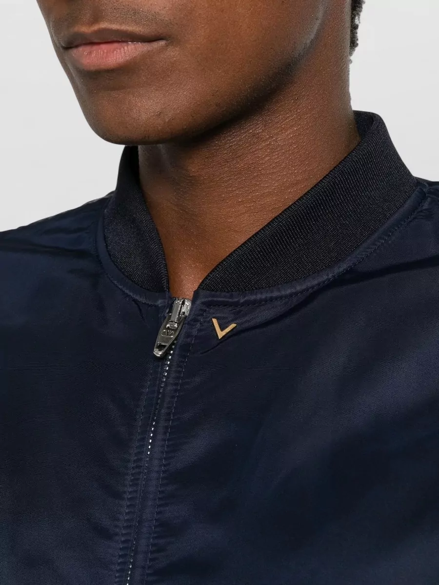 Valentino Garavani Nylon Regular-Fit Bomber Jacket
