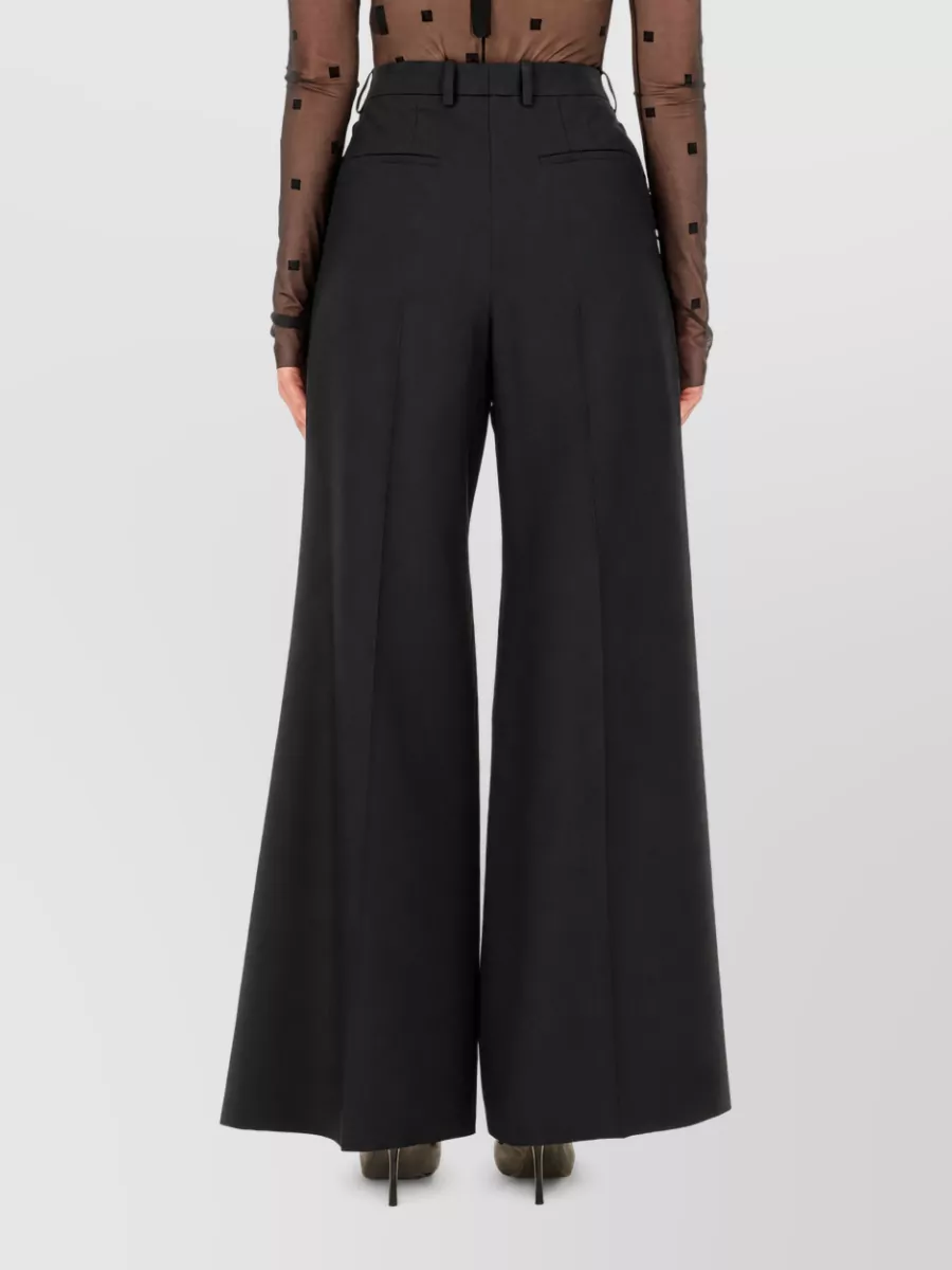 Givenchy Wool Wide-Leg Trousers