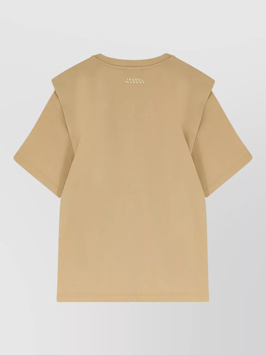 Isabel Marant Short Sleeve Crew Neck Womens Top