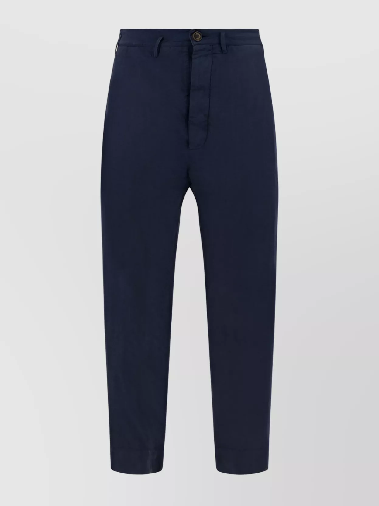 Shop Vivienne Westwood Trousers With Back Pocket And Waistband Loops In Blue