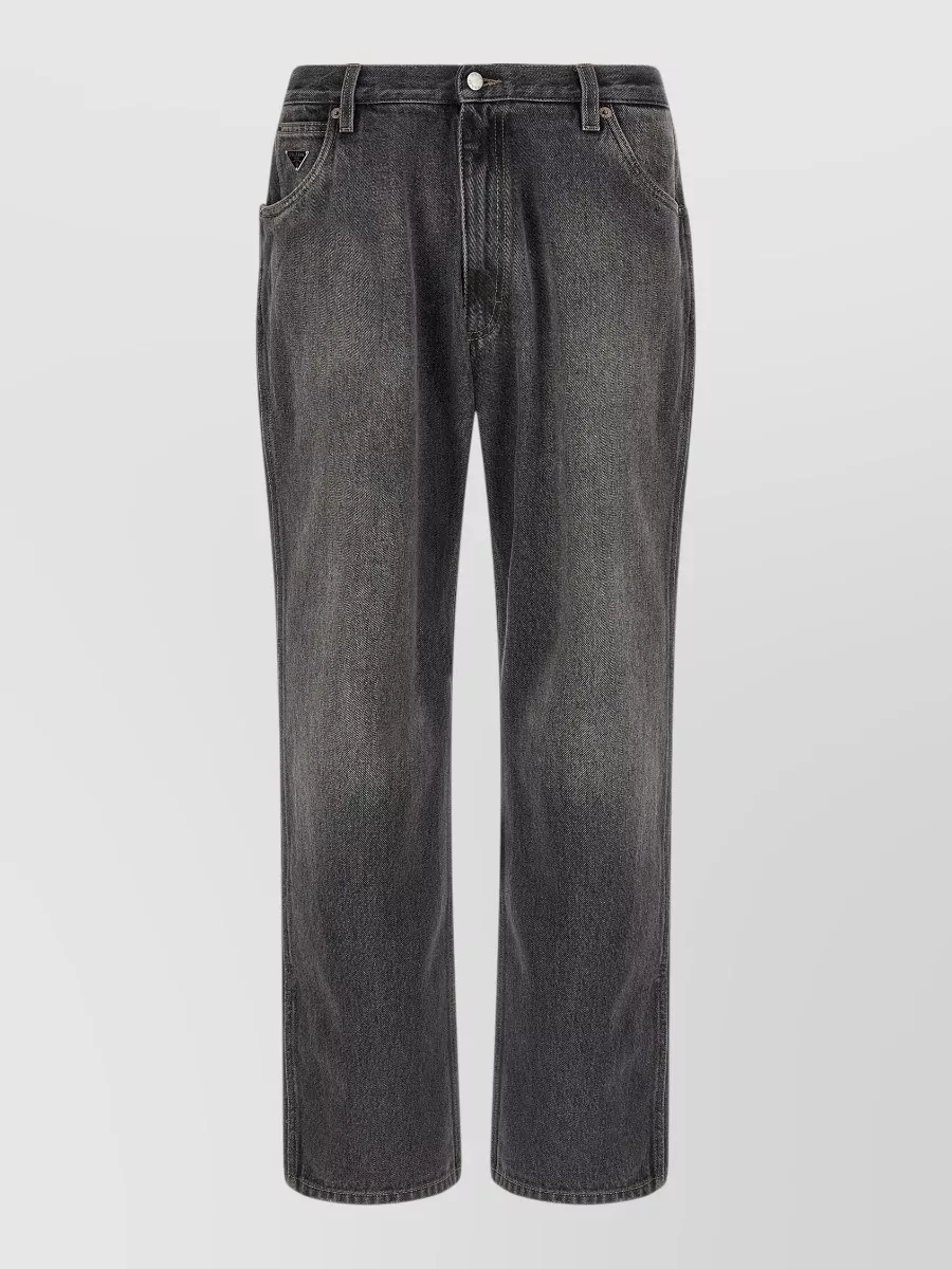 Prada denim straight-leg jeans