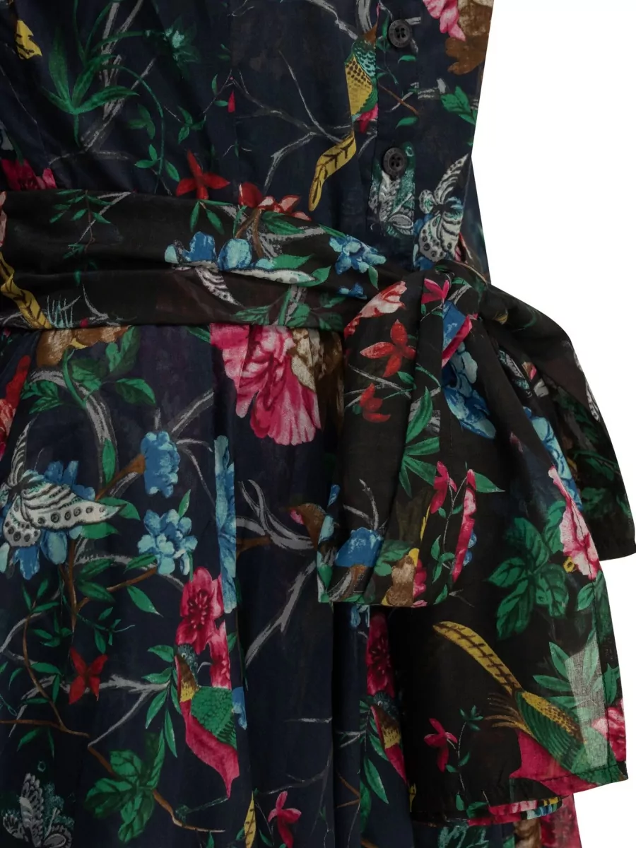 Samantha Sung Cotton Midi Dress