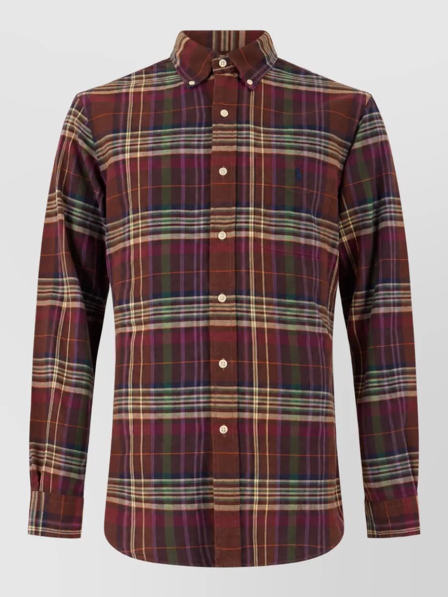 Polo Ralph Lauren checked cotton long-sleeve shirt