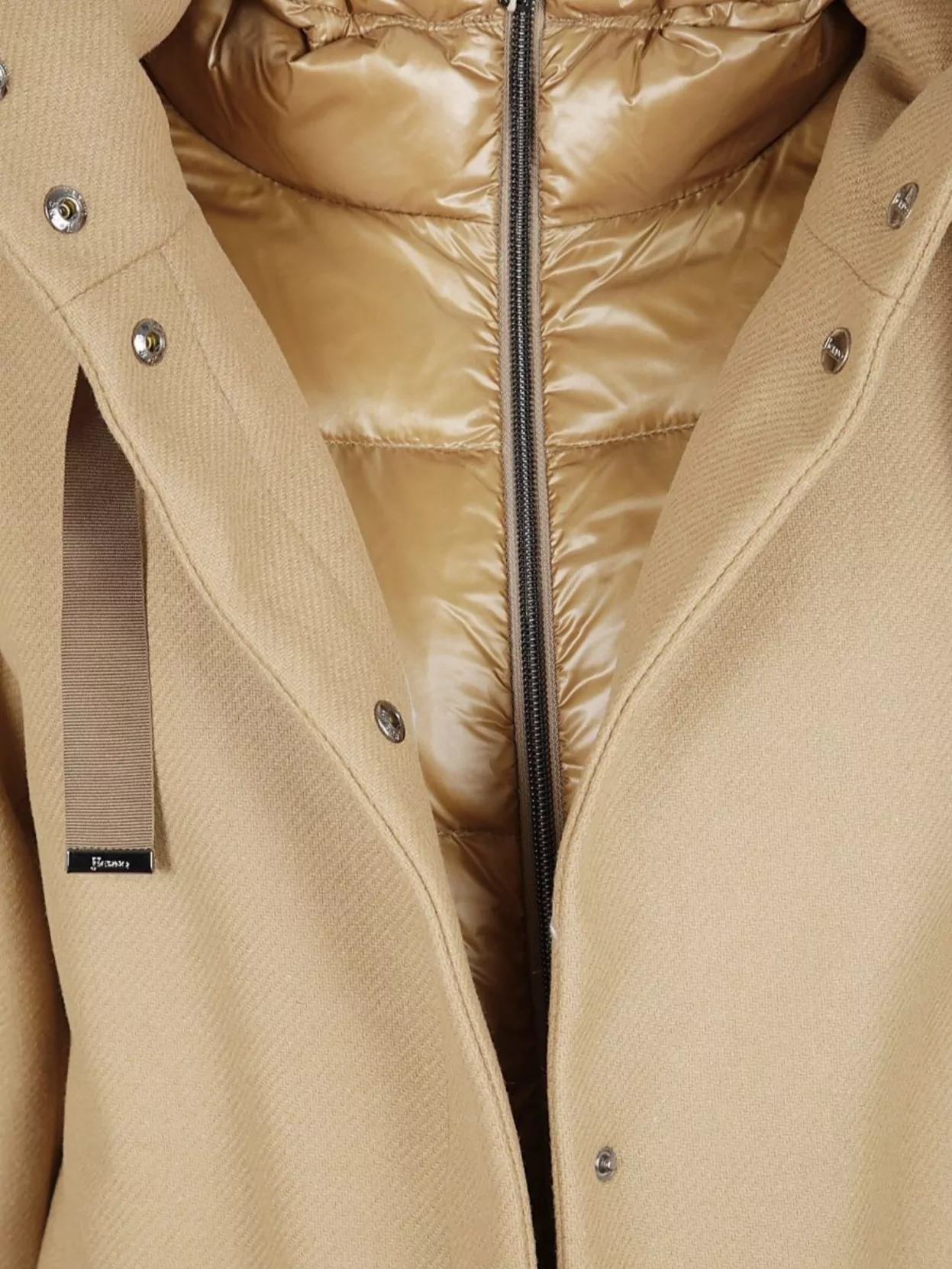 Herno Hooded Padded Jacket Drawstring Detail