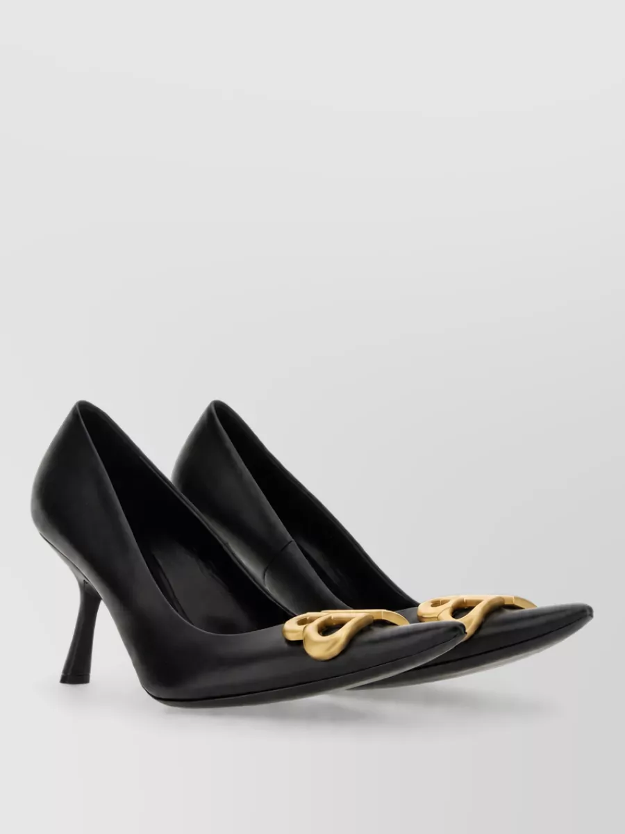 Balenciaga leather pumps