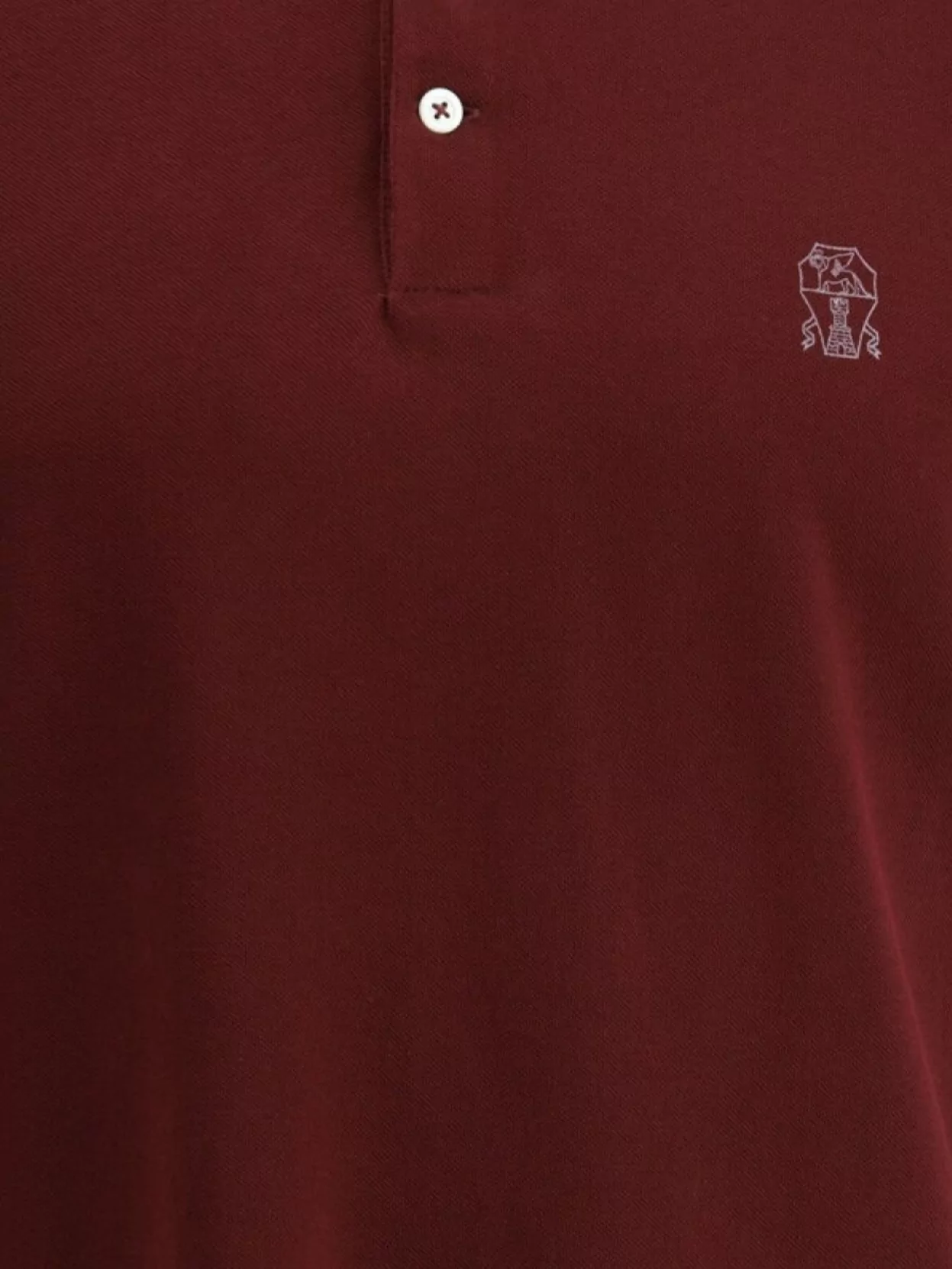 Brunello Cucinelli Logoed Polo Shirt For Casual-Chic Look