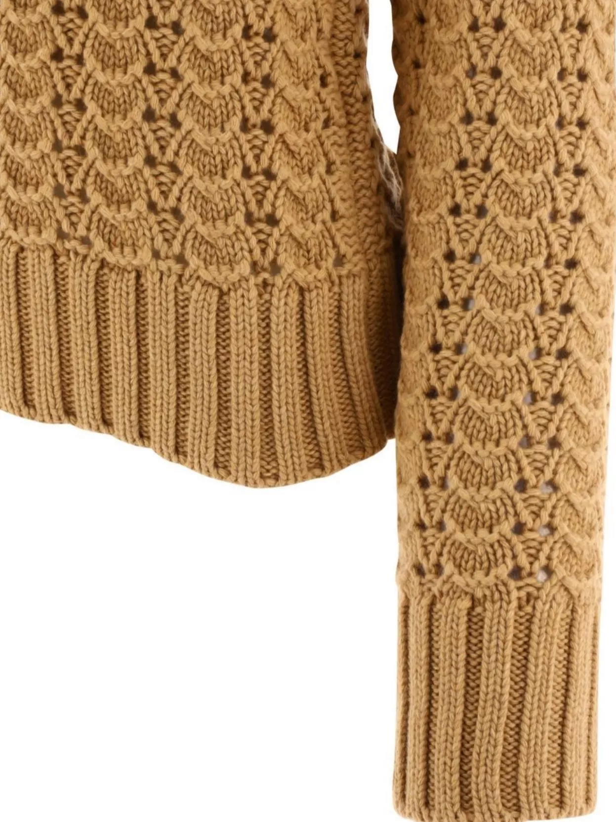 Aspesi Cable Knit Crew Neck Sweater