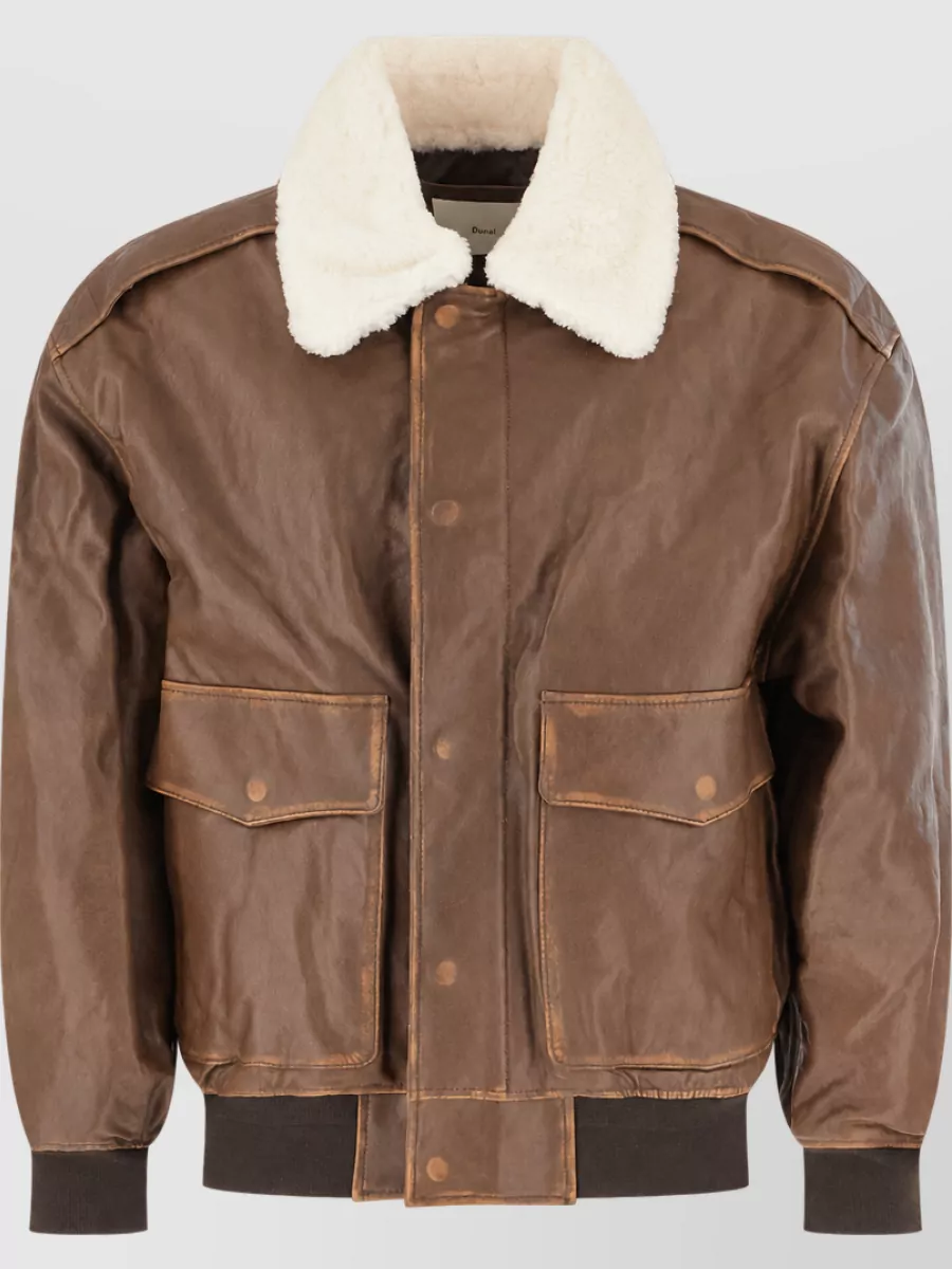 Dunst Leather coat