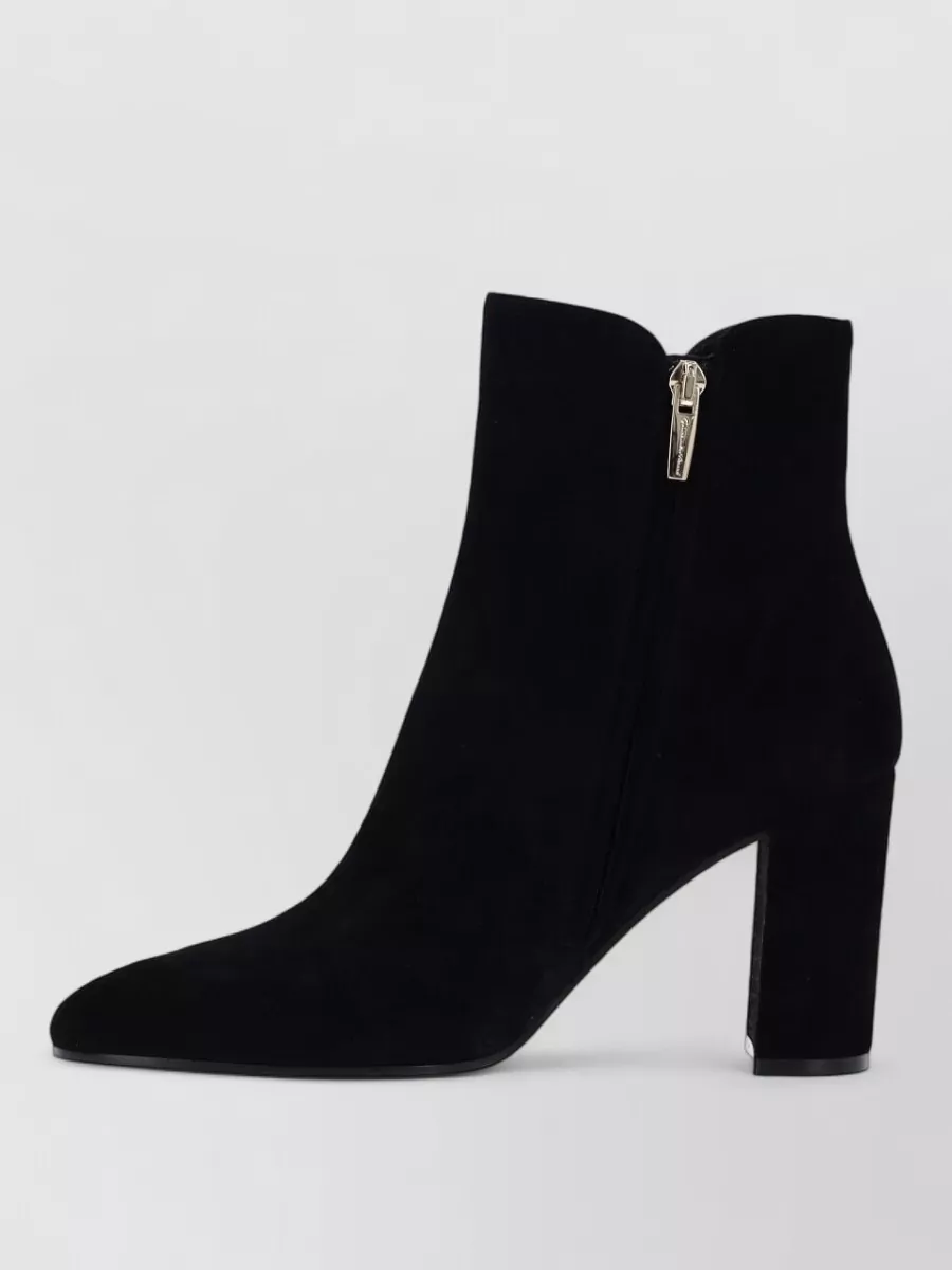 Gianvito Rossi Suede Ankle Boots