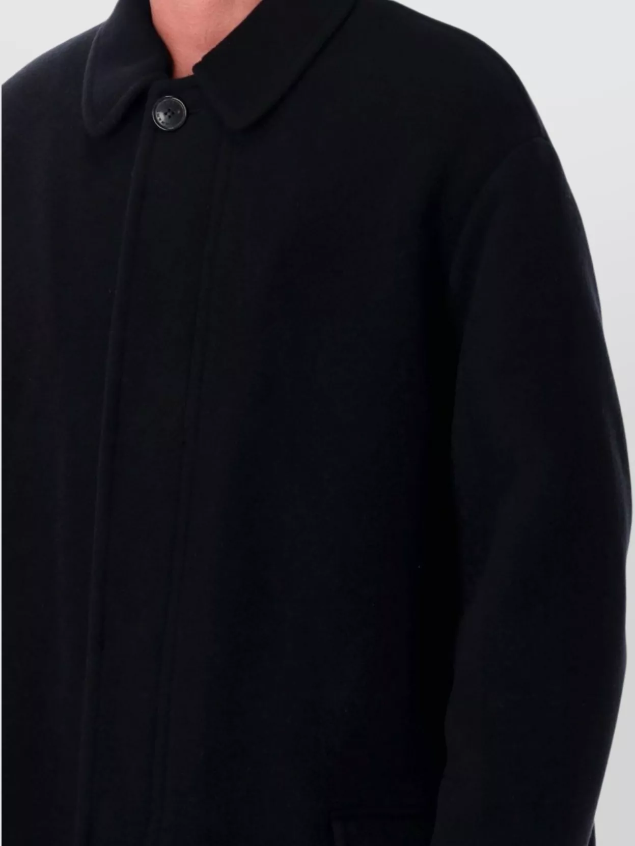 Isabel Marant Collared Long Length Side Pockets Jacket