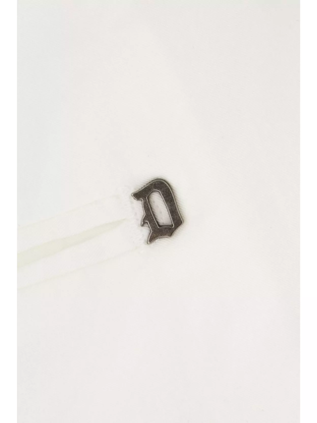 Dondup Cotton Stretch Chino Pants With Foldable Hemline In White