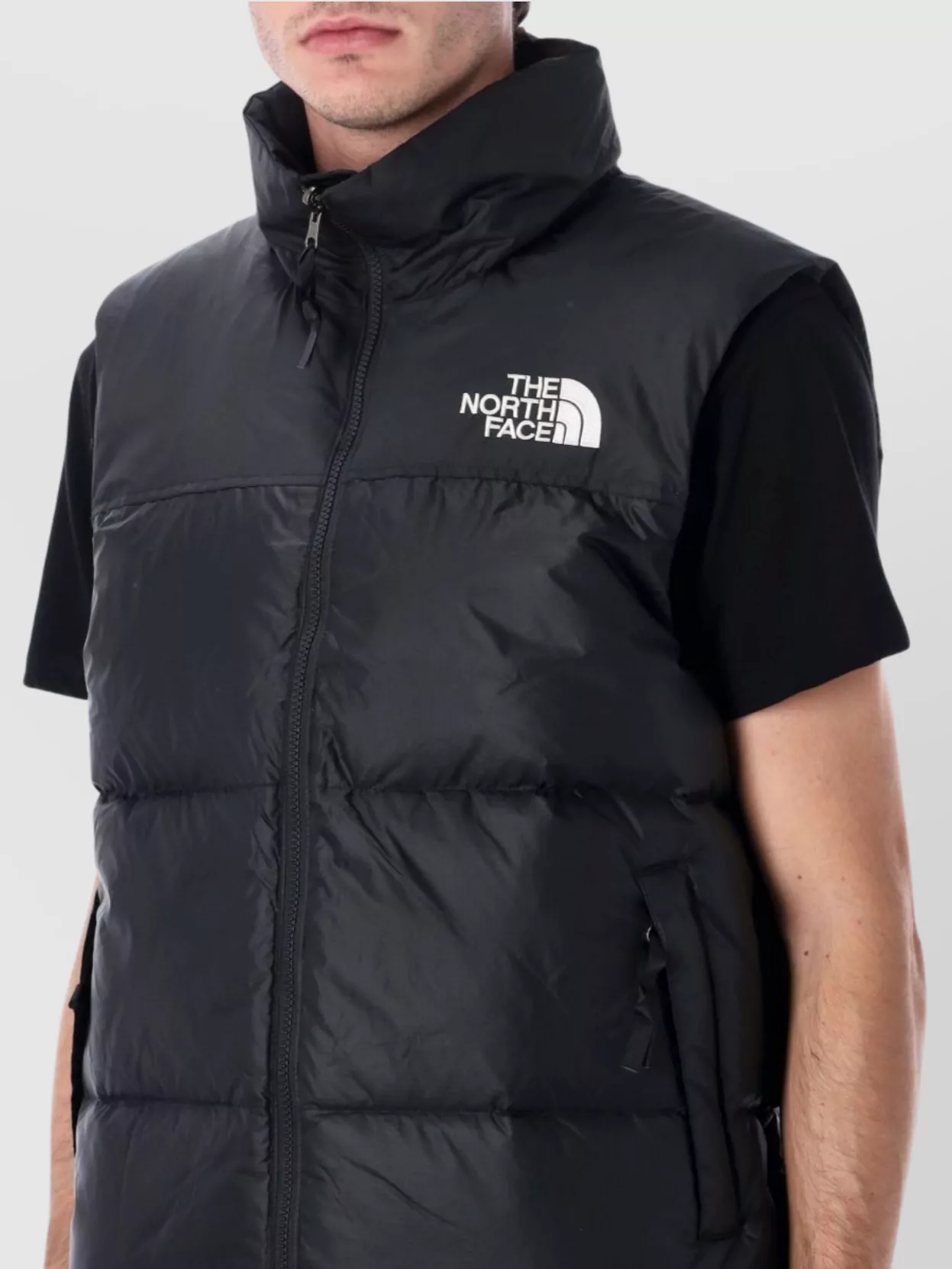 The North Face Retro Puffer Vest High Collar