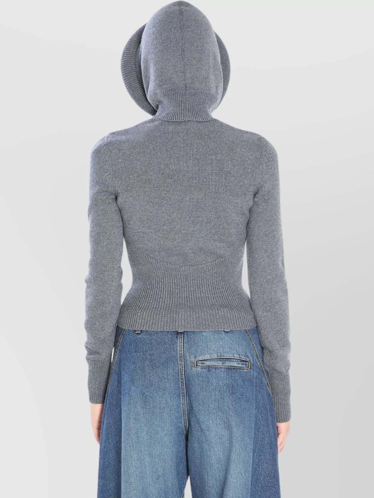 Alaïa Modern Pullover Sculptural Hood