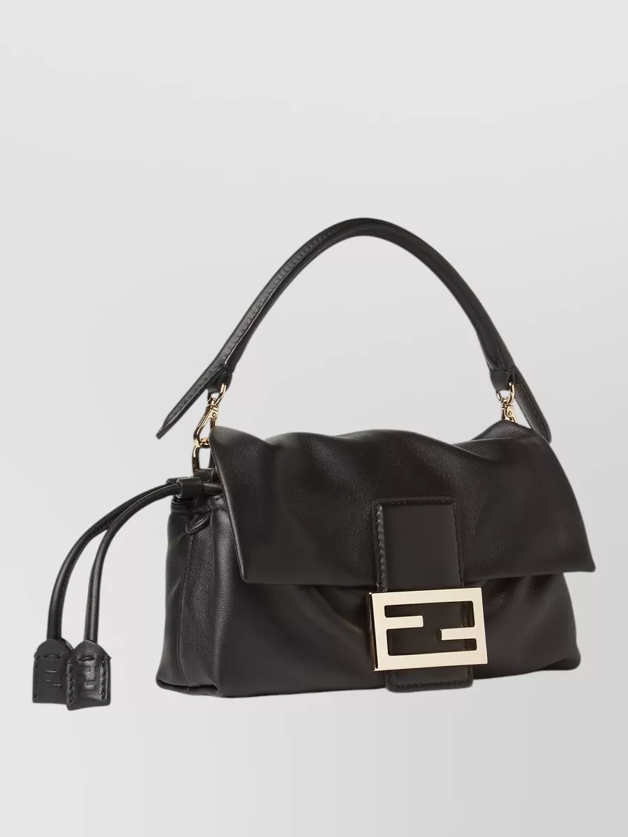 Fendi Baguette Small Leather Clutch Bag