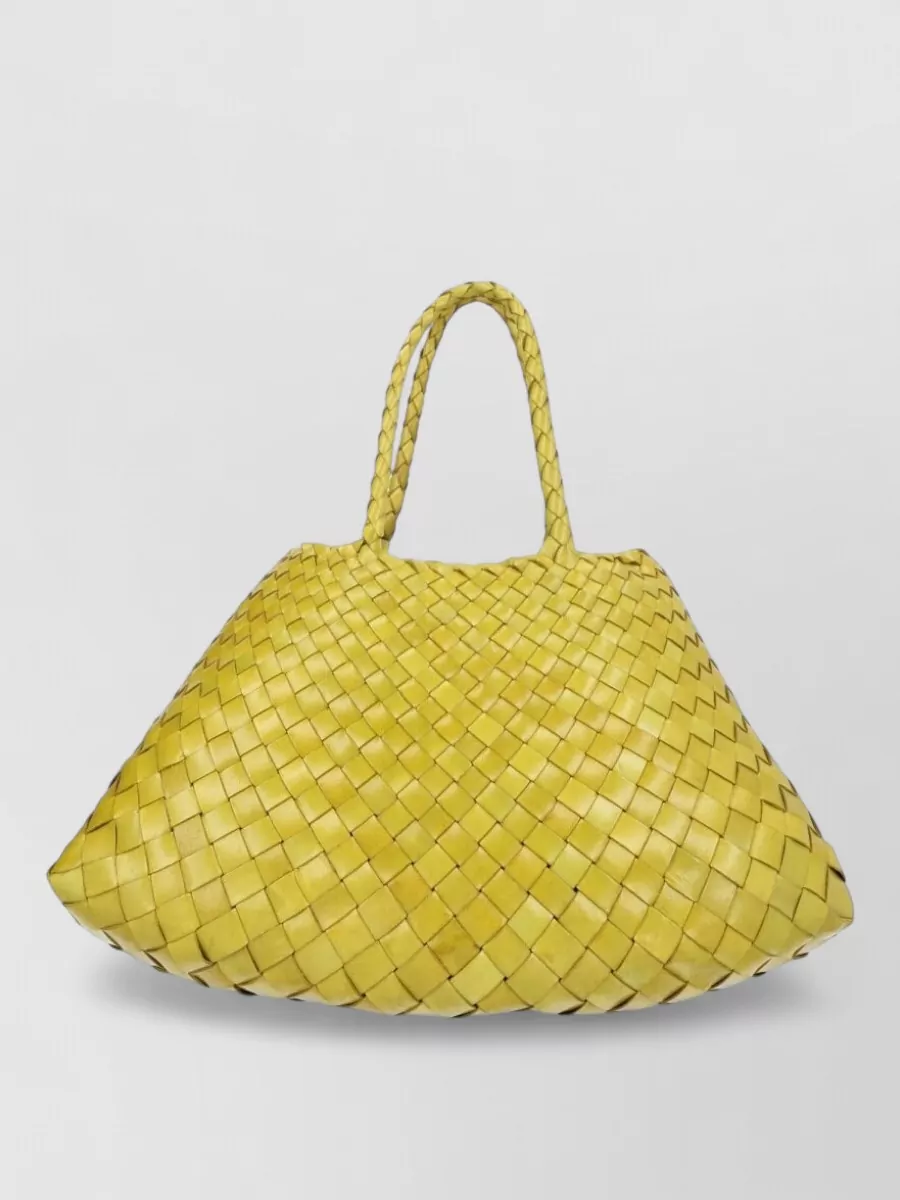Dragon Diffusion Santa Croce Small Leather Tote Bag