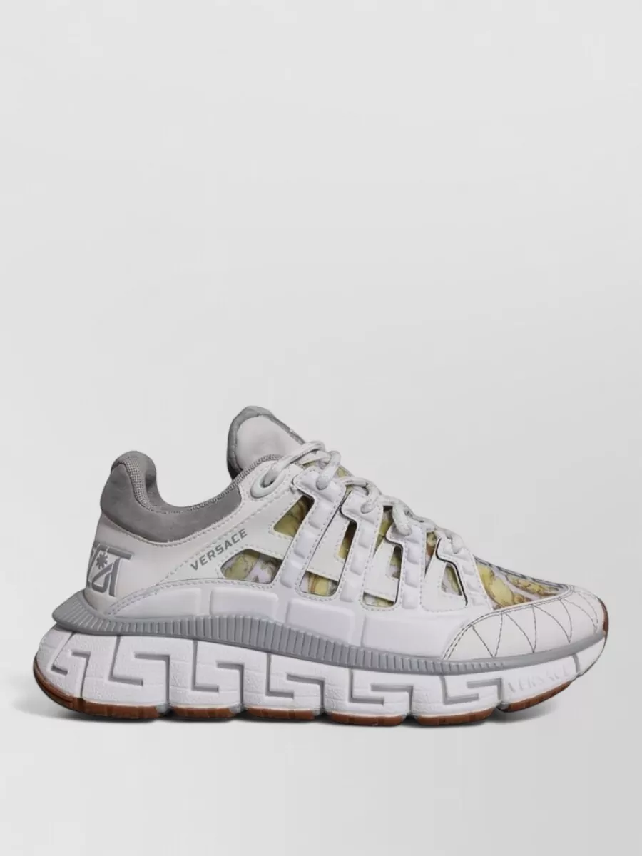Versace Barocco Print Low-Top Sneakers