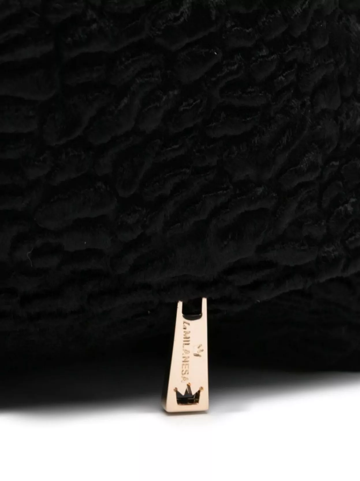 La Milanesa Large Triangle Shaped Shoulder Bag