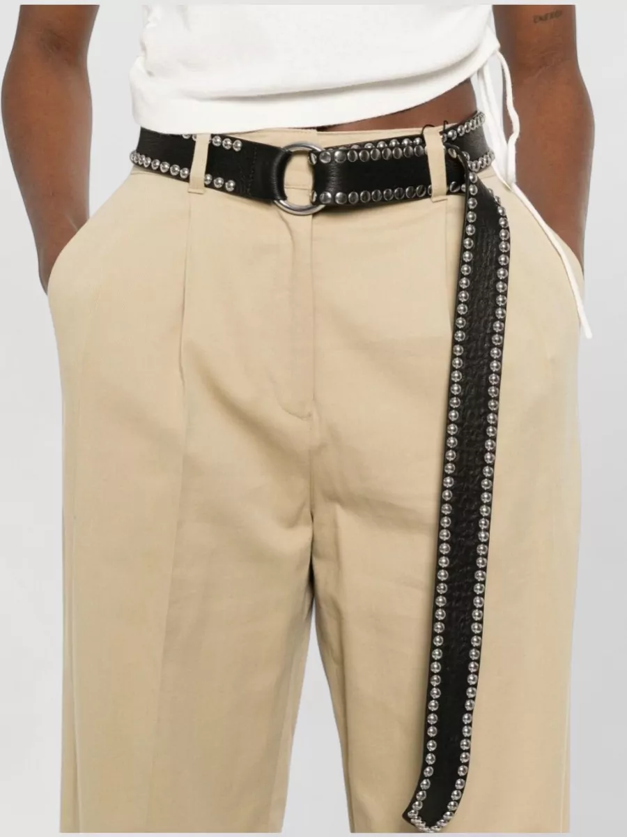 Dunst Pleated Wide-Leg Trousers