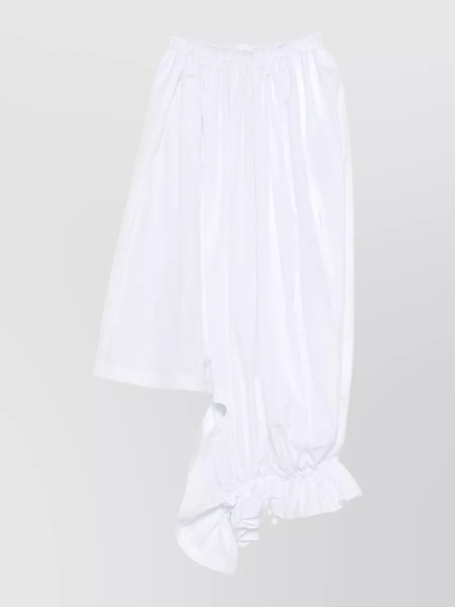 Comme des Garçons Cotton asymmetric skirt