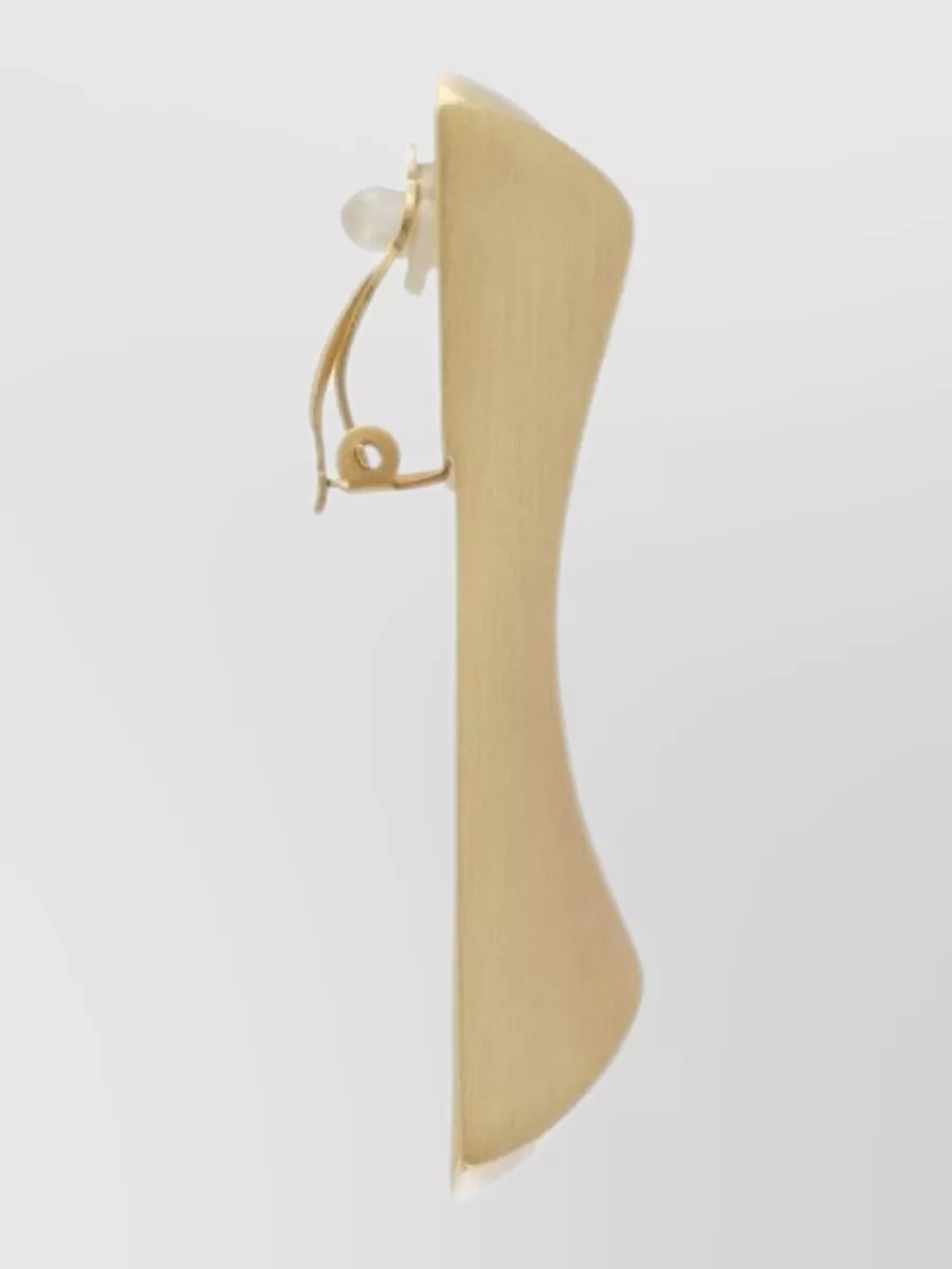 Cult Gaia Brass Drop Earrings