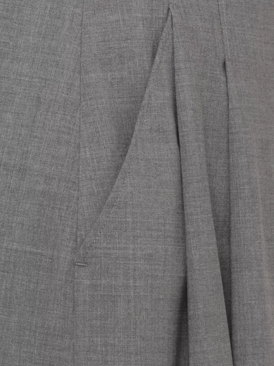 Peserico Virgin Wool Tailored Trousers