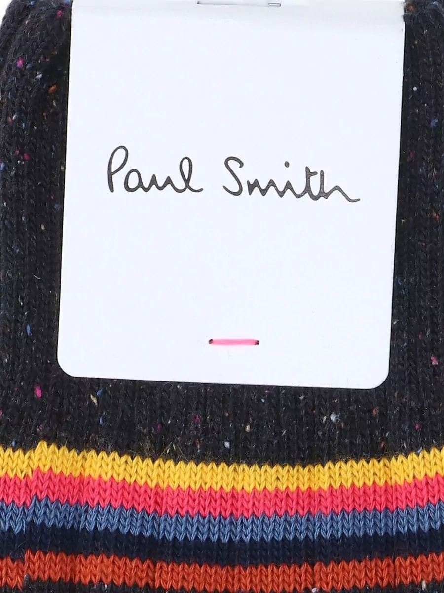 Paul Smith Ribbed Stripe Knit Hosiery Set