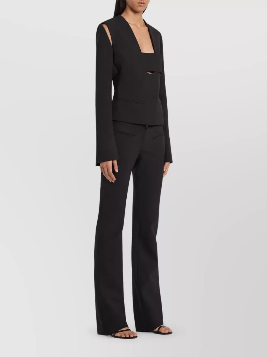 Courrèges Polyester Tailored Jacket