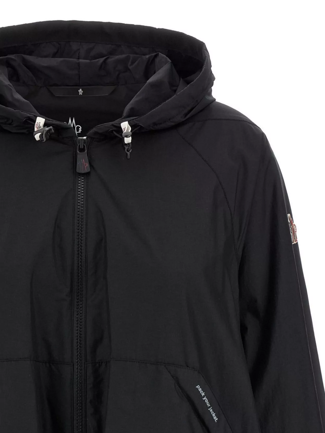 Moncler Samedans Casual Jackets And Parka Black