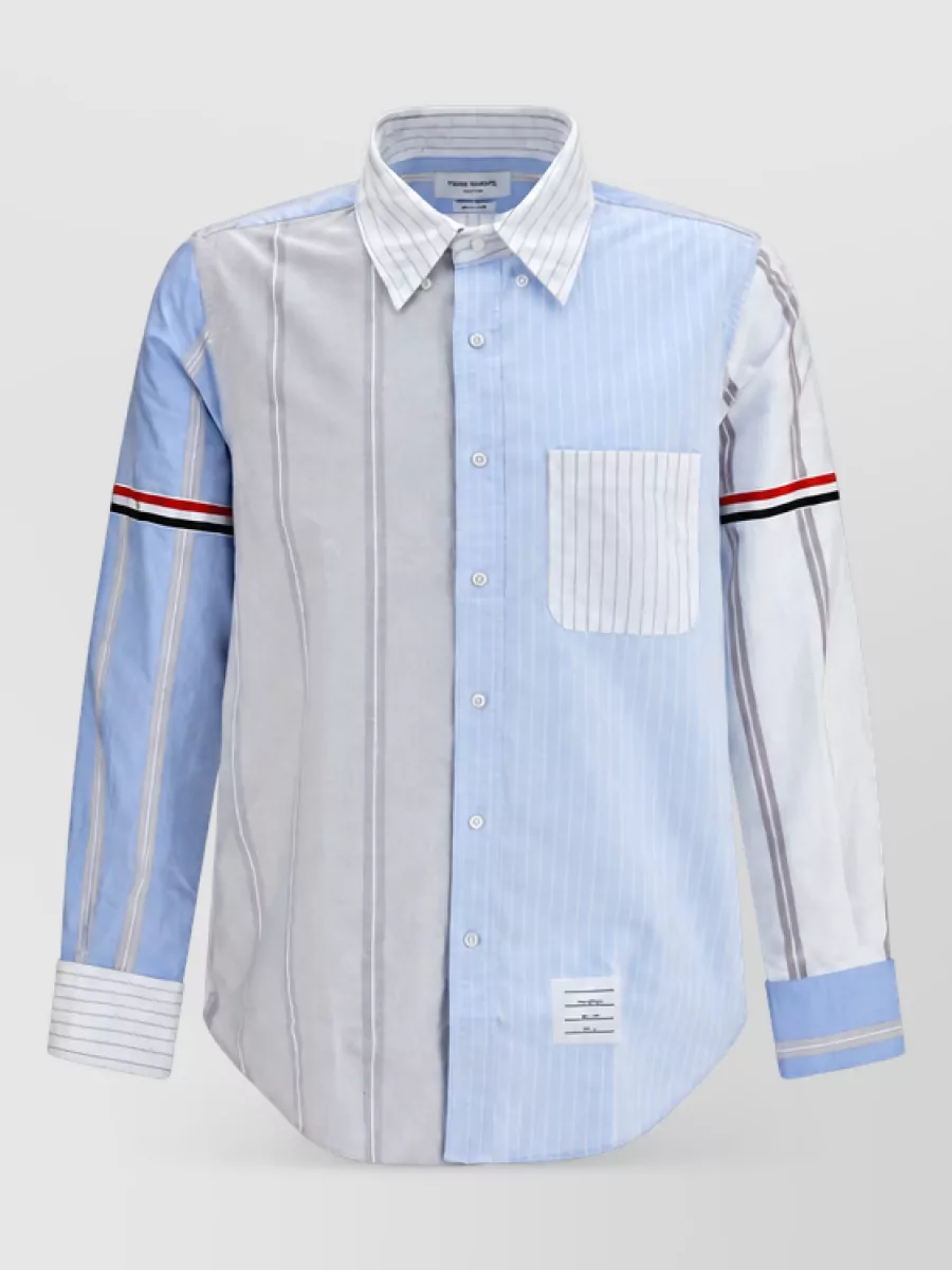 Thom Browne pattern cotton shirt