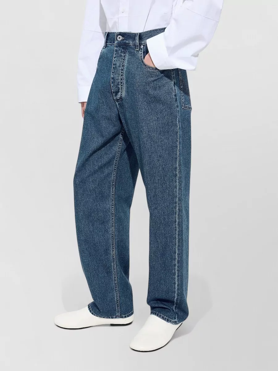 Bottega Veneta Denim Wide Leg Jeans