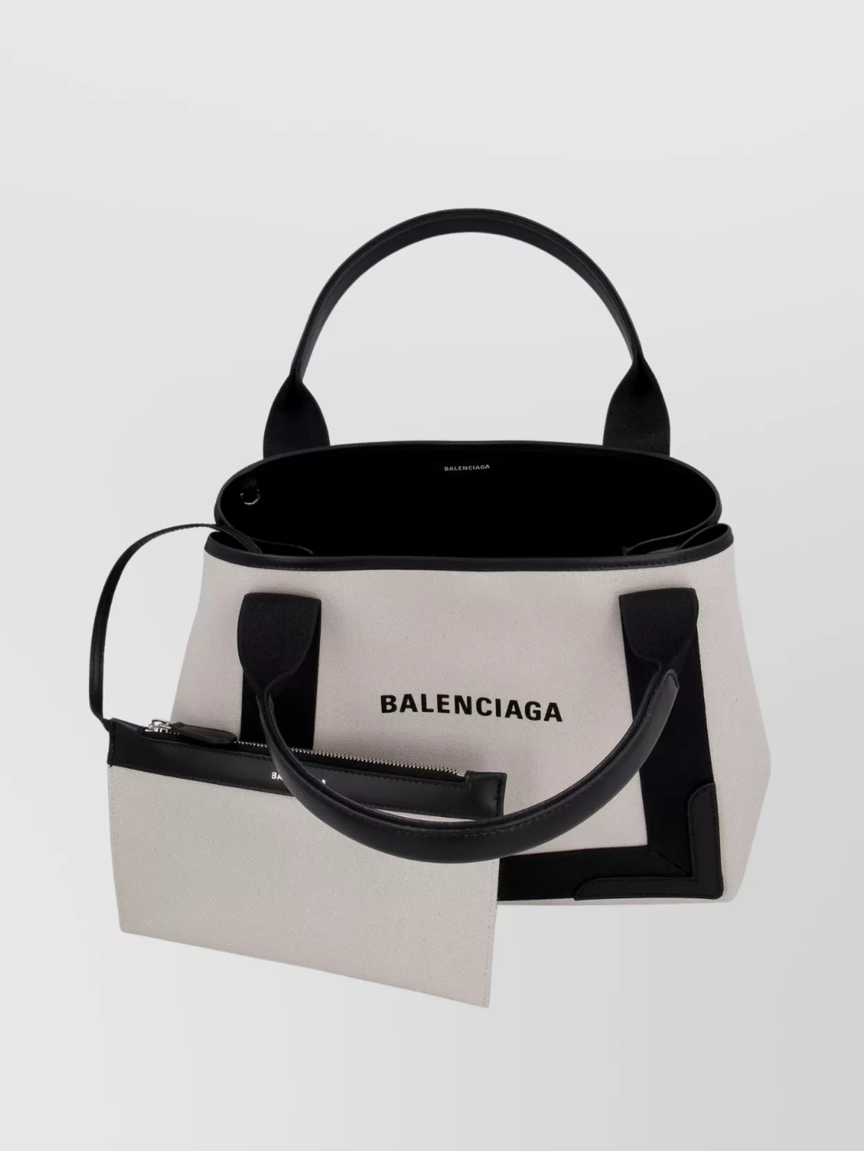 Balenciaga Mini Two-tone Canvas Handbag