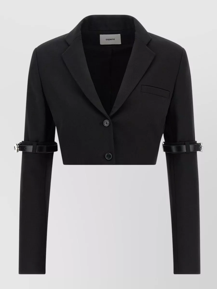 Coperni single-breasted cropped blazer