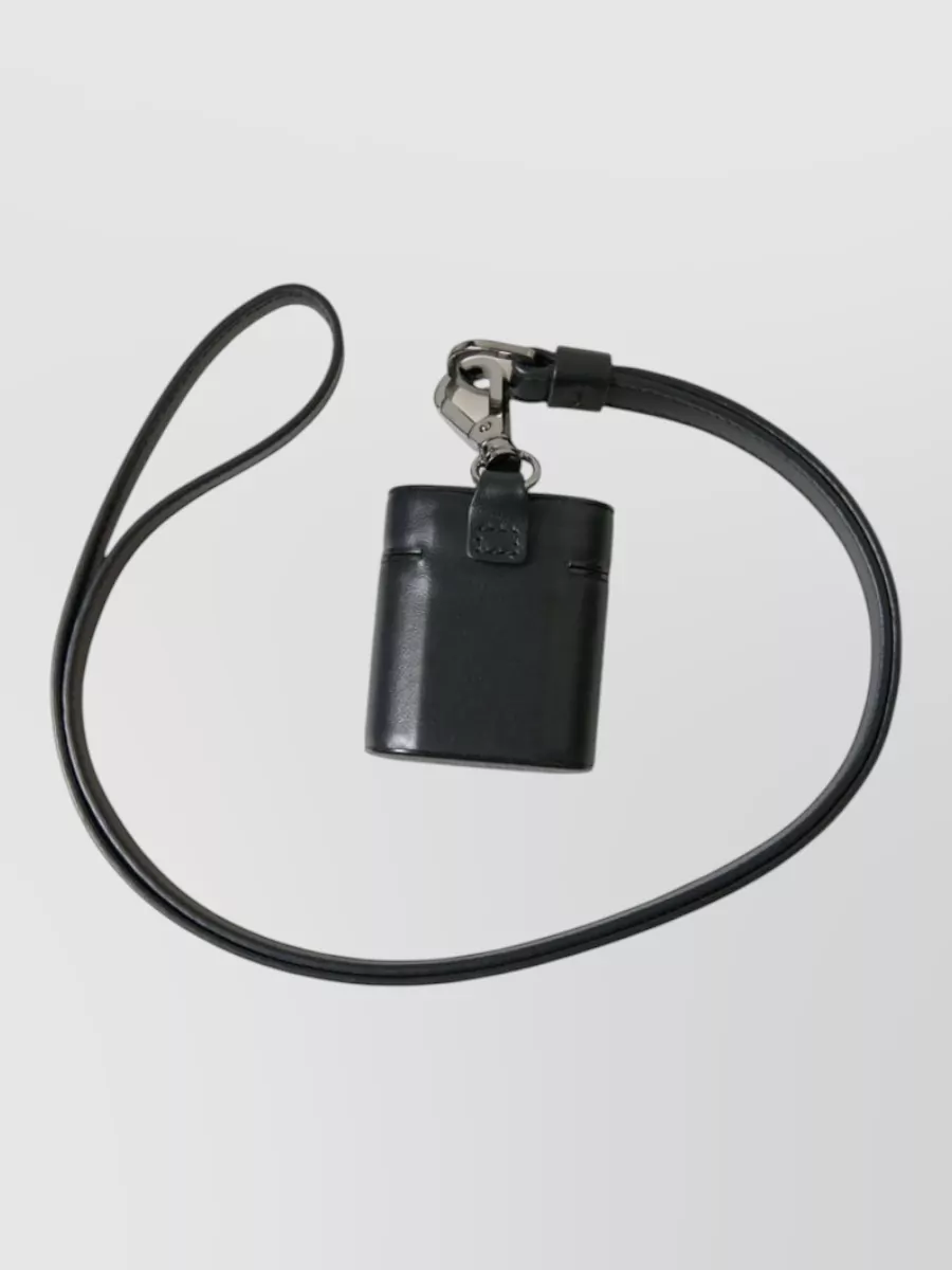 Dolce&Gabbana Leather Logo Print Airpods Case