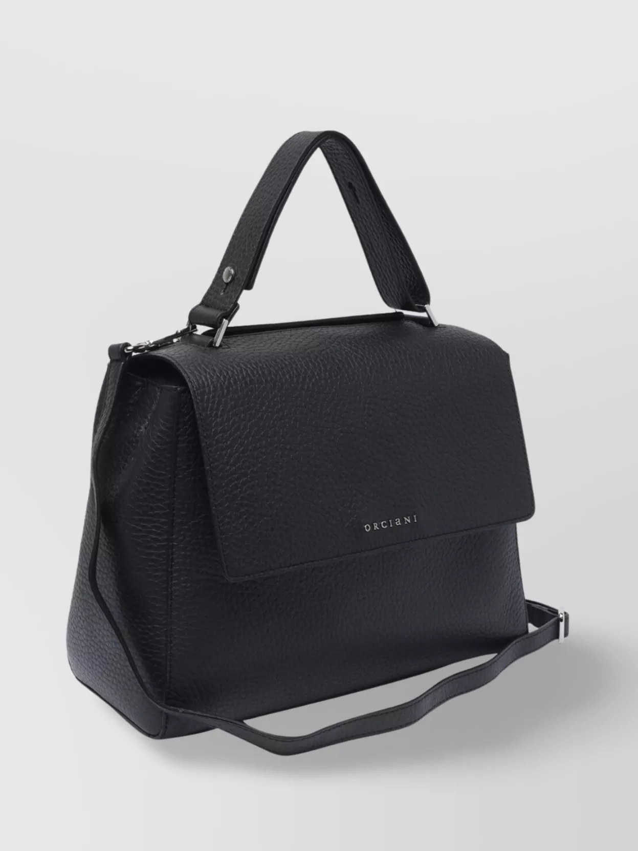 Orciani Removable Strap Top Handle Bag
