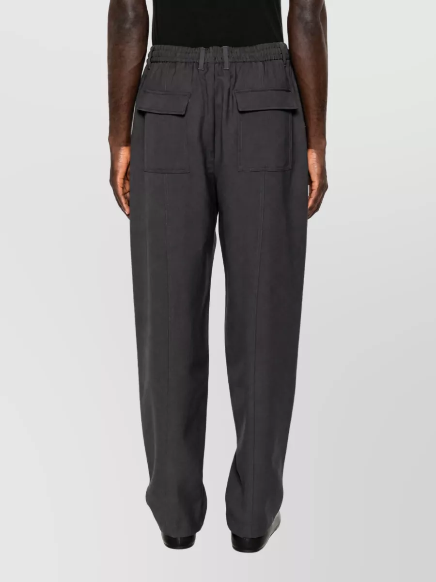 Emporio Armani Wool Tailored Trousers