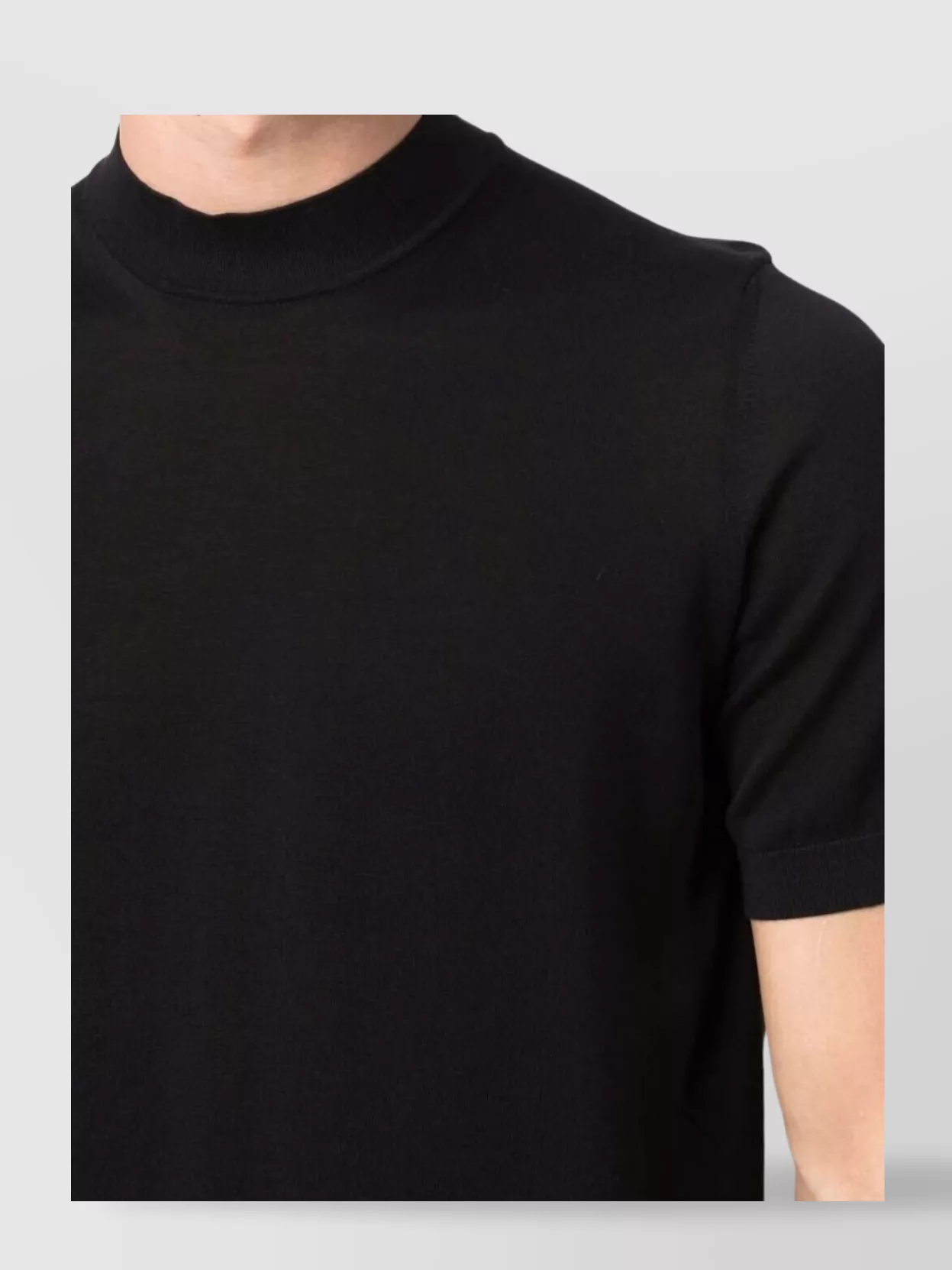 Drumohr Short Sleeves Turtle Neck T-Shirt