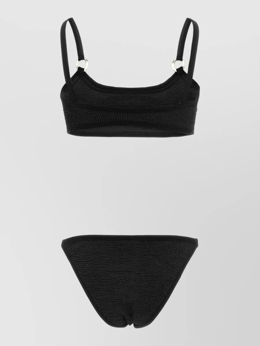 Hunza G Textured Bikini Set