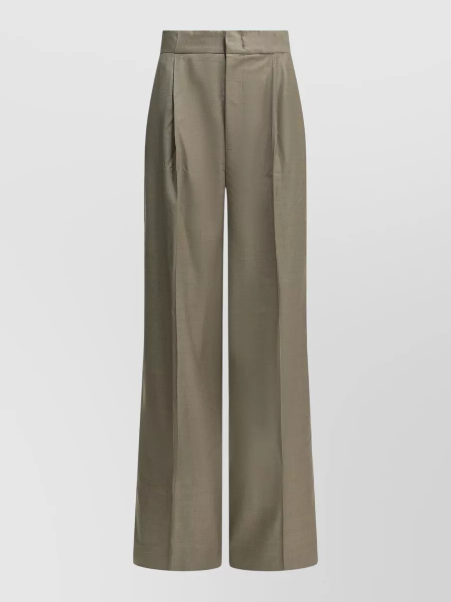 Sa Su Phi wool wide-leg trousers