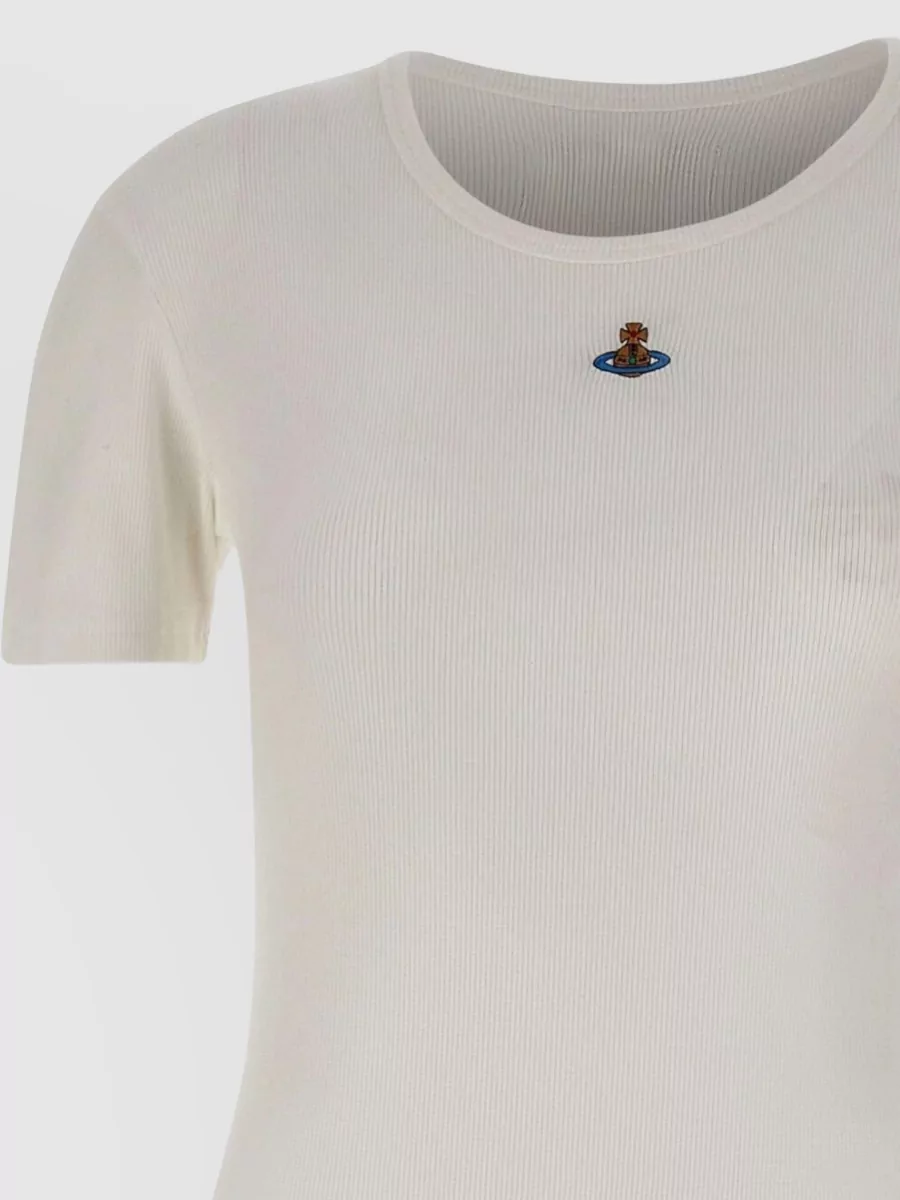 Vivienne Westwood Ribbed Short-Sleeve Bodysuit