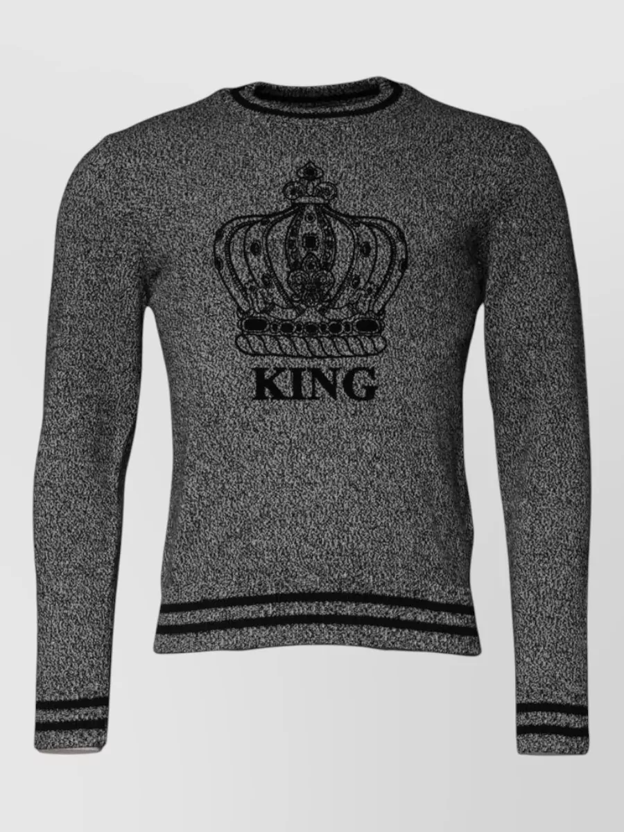Dolce&Gabbana Cashmere embroidered sweater