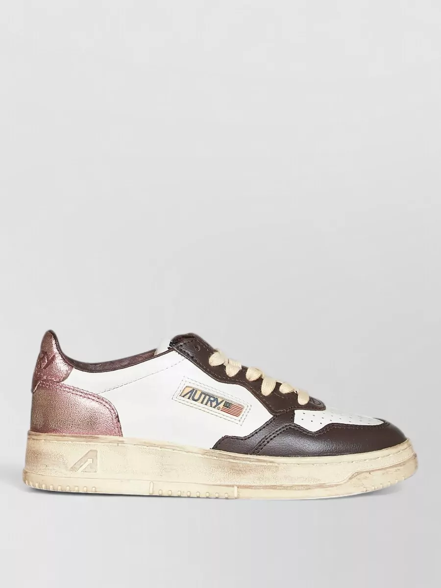 Autry Leather Low-Top Sneakers