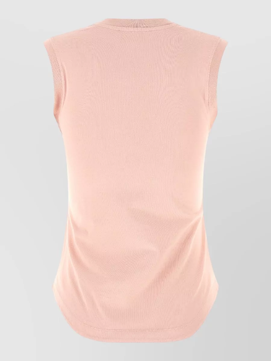 The Attico Reese Crew Neck Sleeveless Top Design