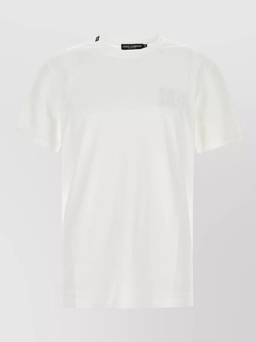 Dolce&Gabbana cotton patch t-shirt