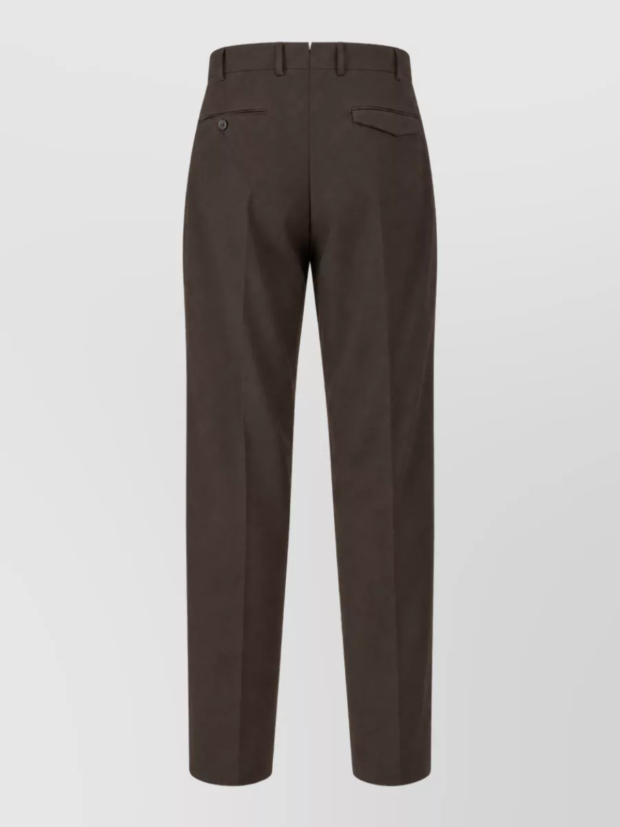 Pt Torino Regular-Fit Straight-Leg Trousers