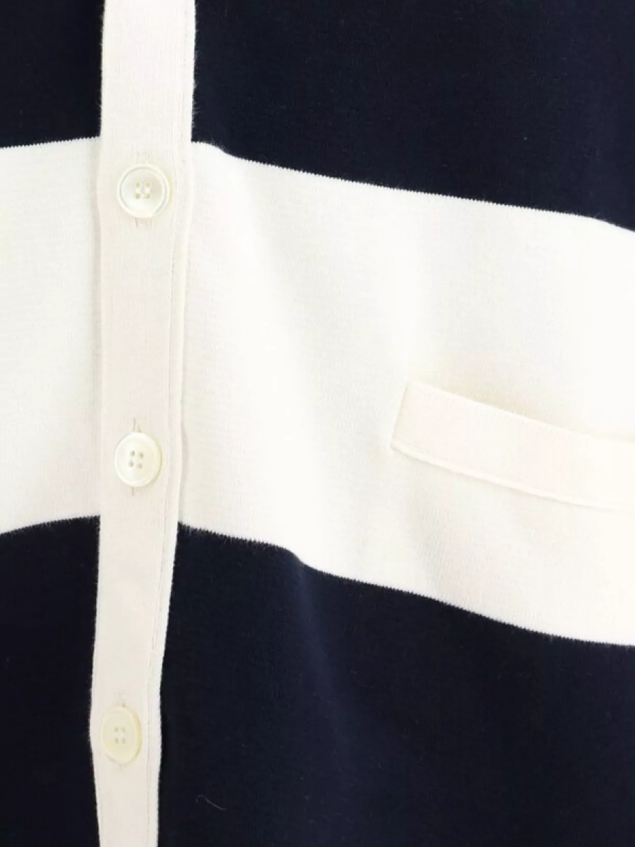 Shop Thom Browne Iconic Bands Striped Cotton Cardigan In Black