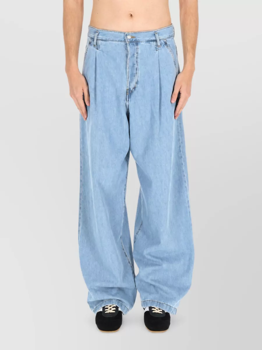 Dries Van Noten Denim Straight-Leg Jeans