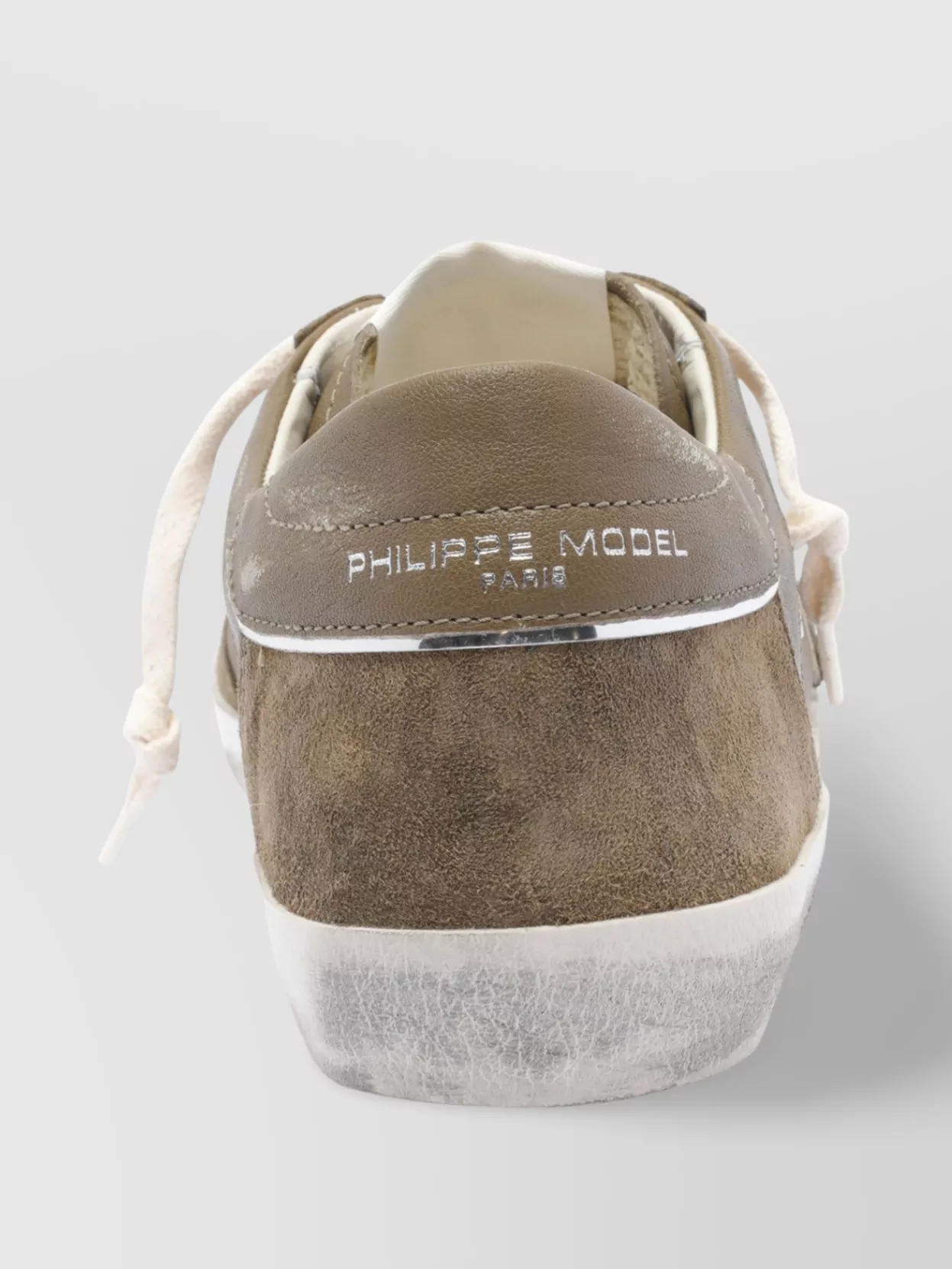 Philippe Model Low Top Sneakers Contrast Stitching