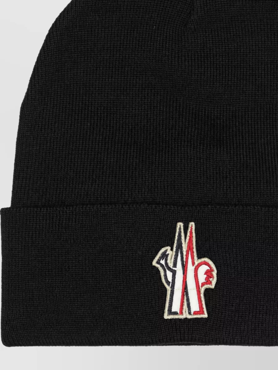 Moncler Grenoble Ribbed Virgin Wool Beanie